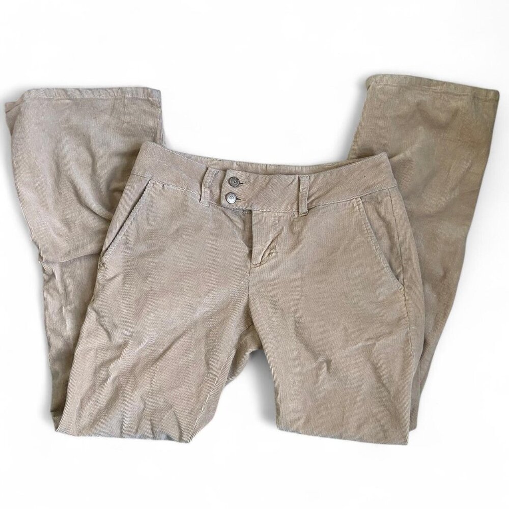 Corduroy Flare Trousers Y2K (size 5)